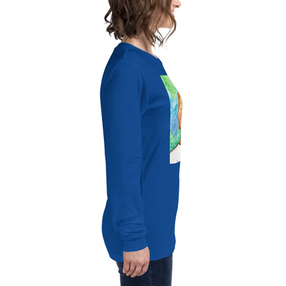 Unisex Long Sleeve Tee (the brow chakra)