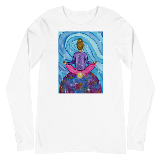 Unisex Long Sleeve Tee (the root chakra)