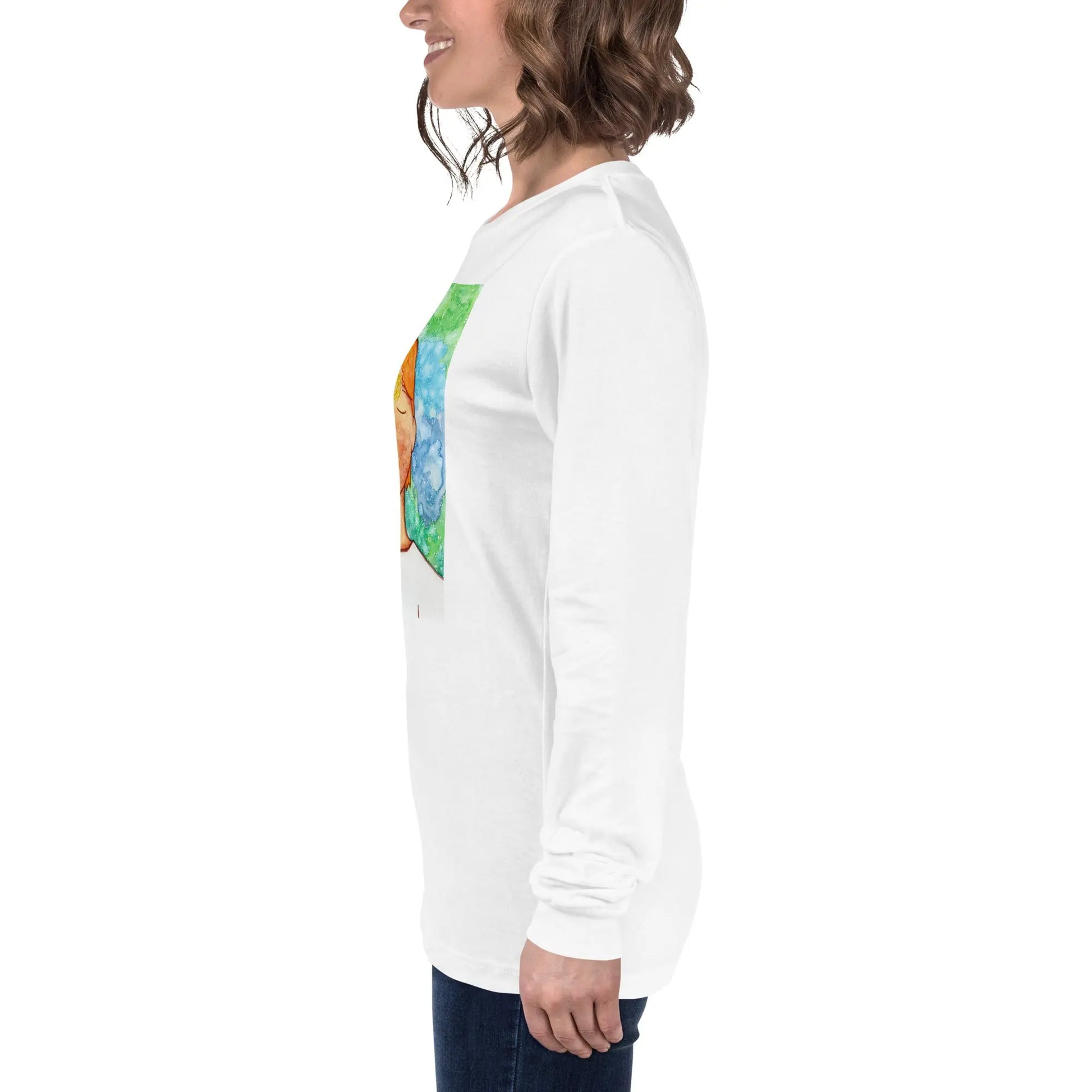 Unisex Long Sleeve Tee (the brow chakra)