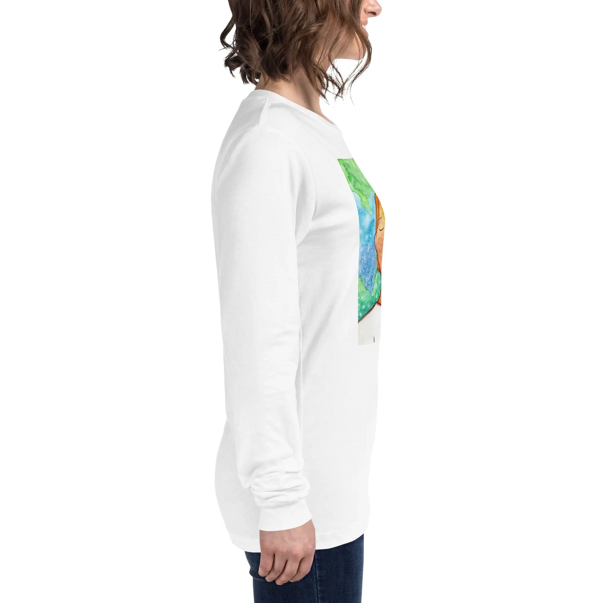 Unisex Long Sleeve Tee (the brow chakra)