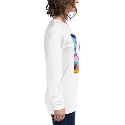 Unisex Long Sleeve Tee (the crown chakra)