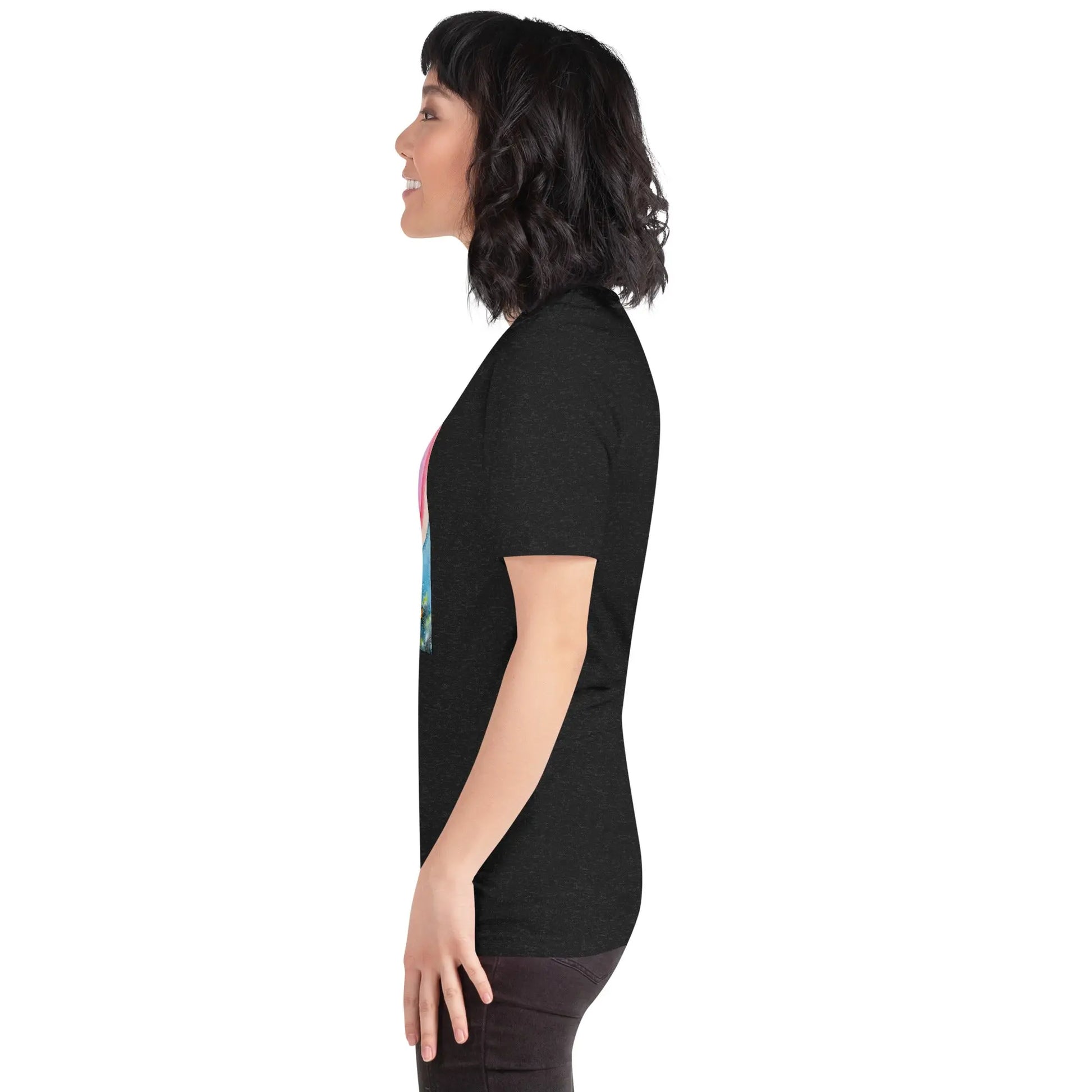 Unisex Staple T-Shirt (the opening of the heart chakra)