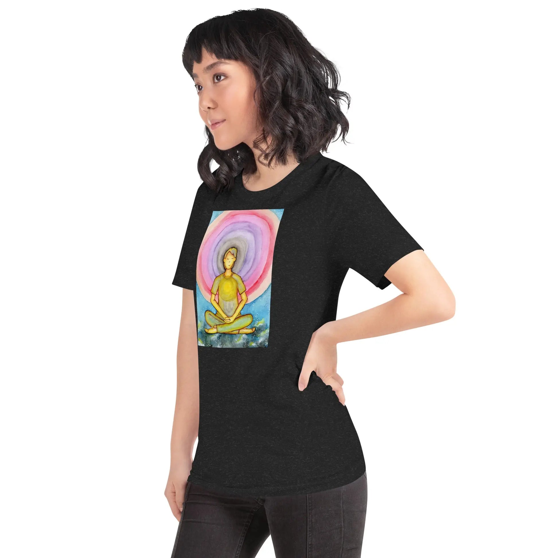 Unisex Staple T-Shirt (the opening of the heart chakra)