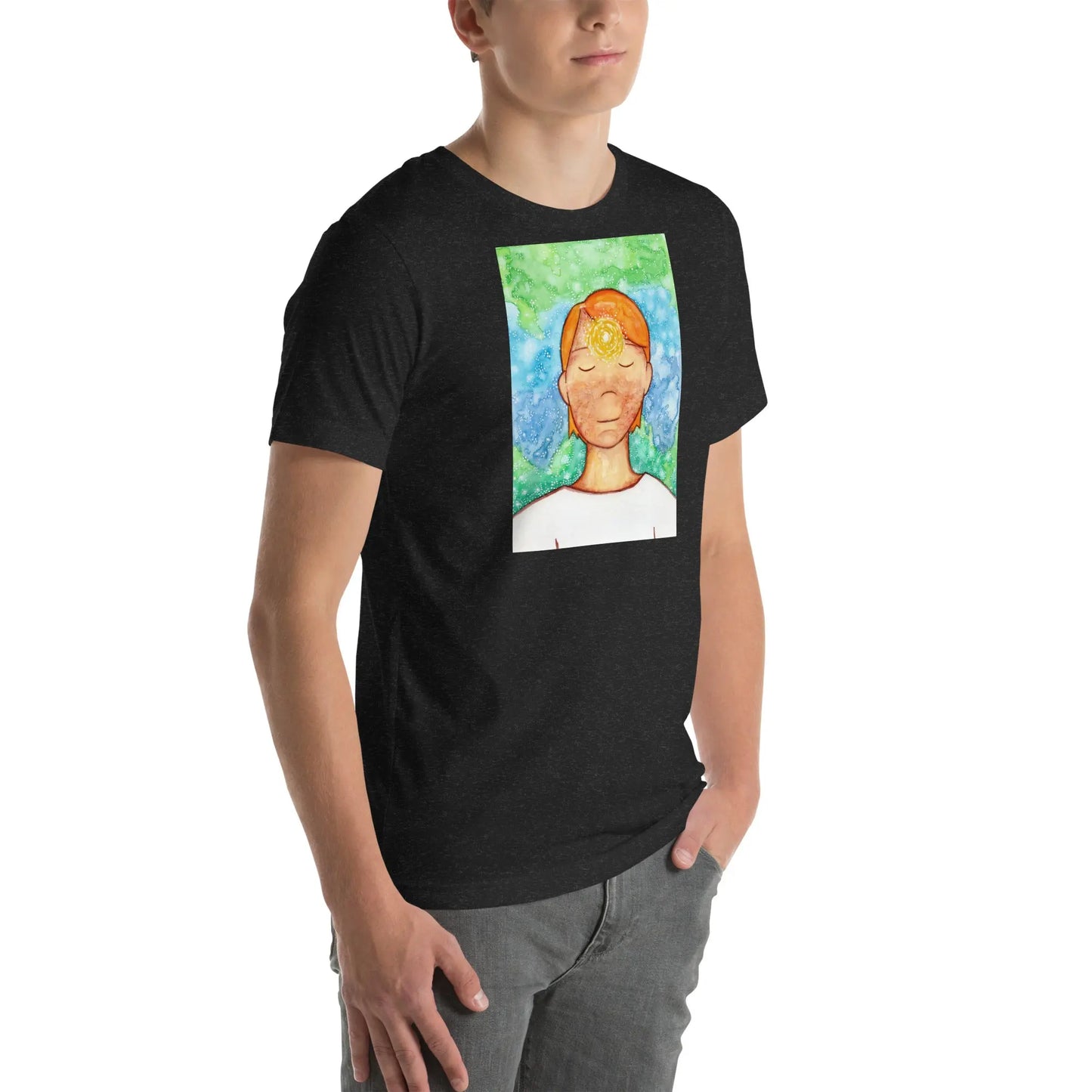 Unisex Staple T-Shirt (the brow chakra)