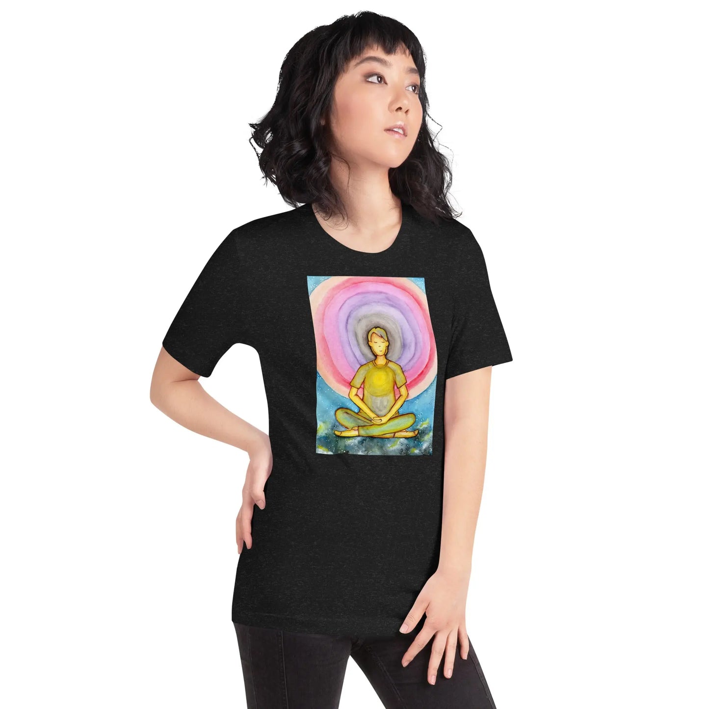 Unisex Staple T-Shirt (the opening of the heart chakra)