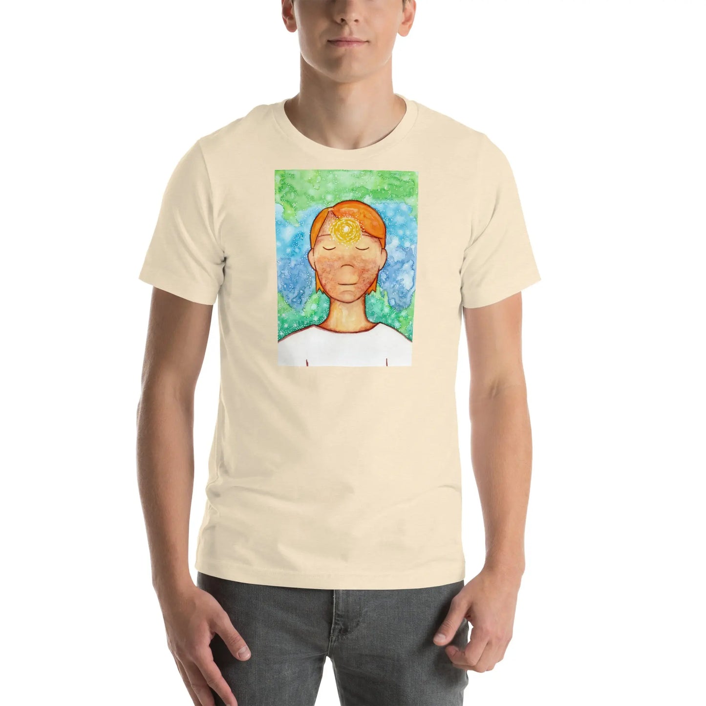 Unisex Staple T-Shirt (the brow chakra)