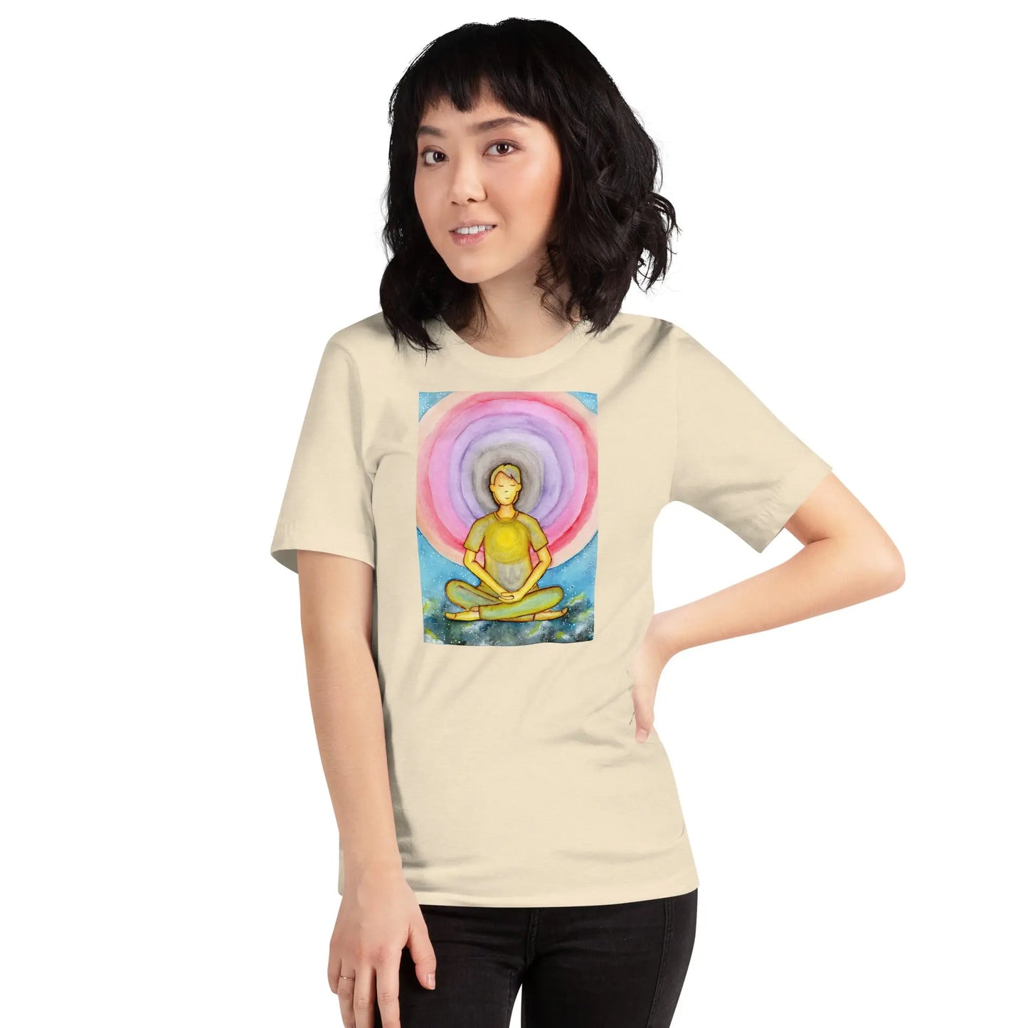 Unisex Staple T-Shirt (the opening of the heart chakra)