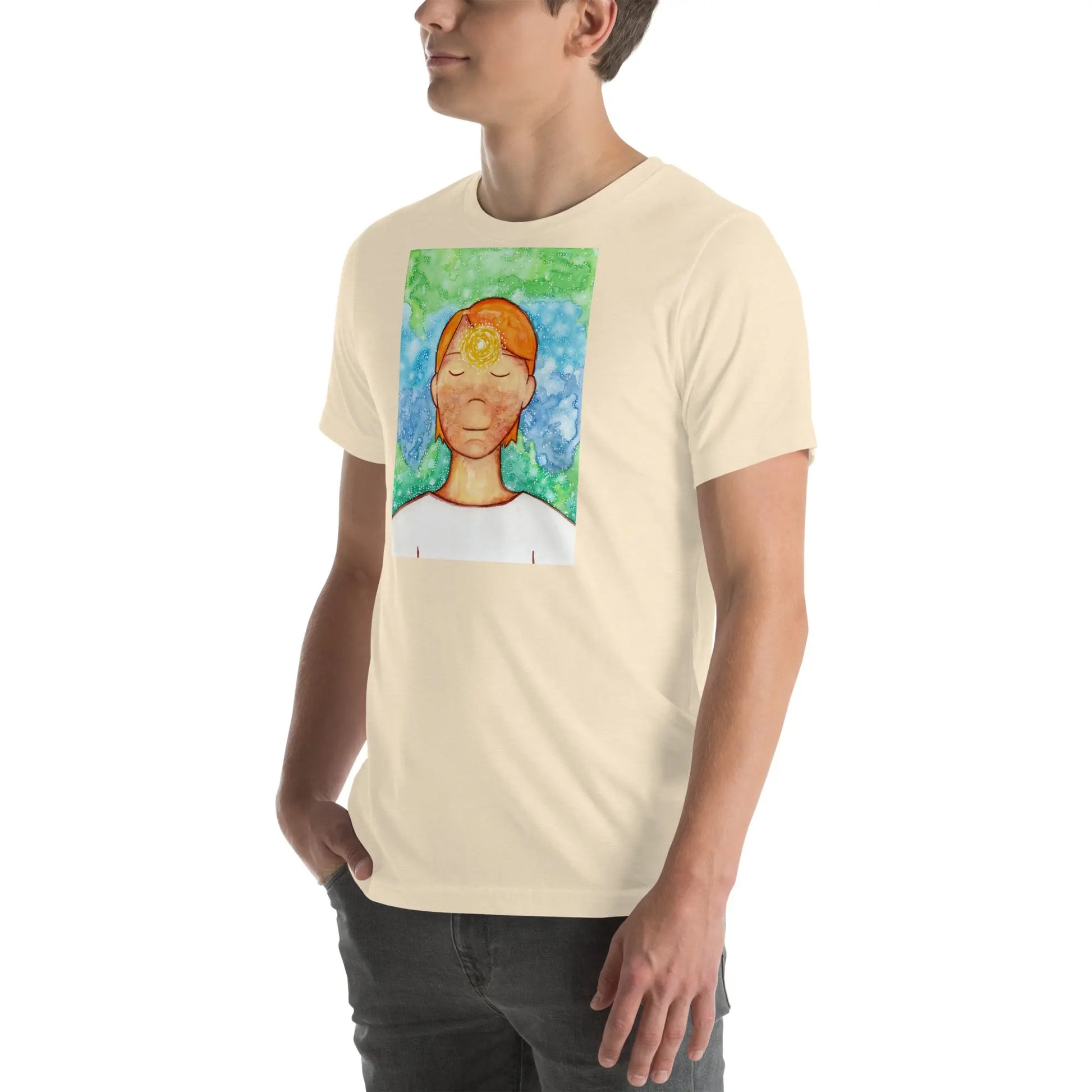 Unisex Staple T-Shirt (the brow chakra)