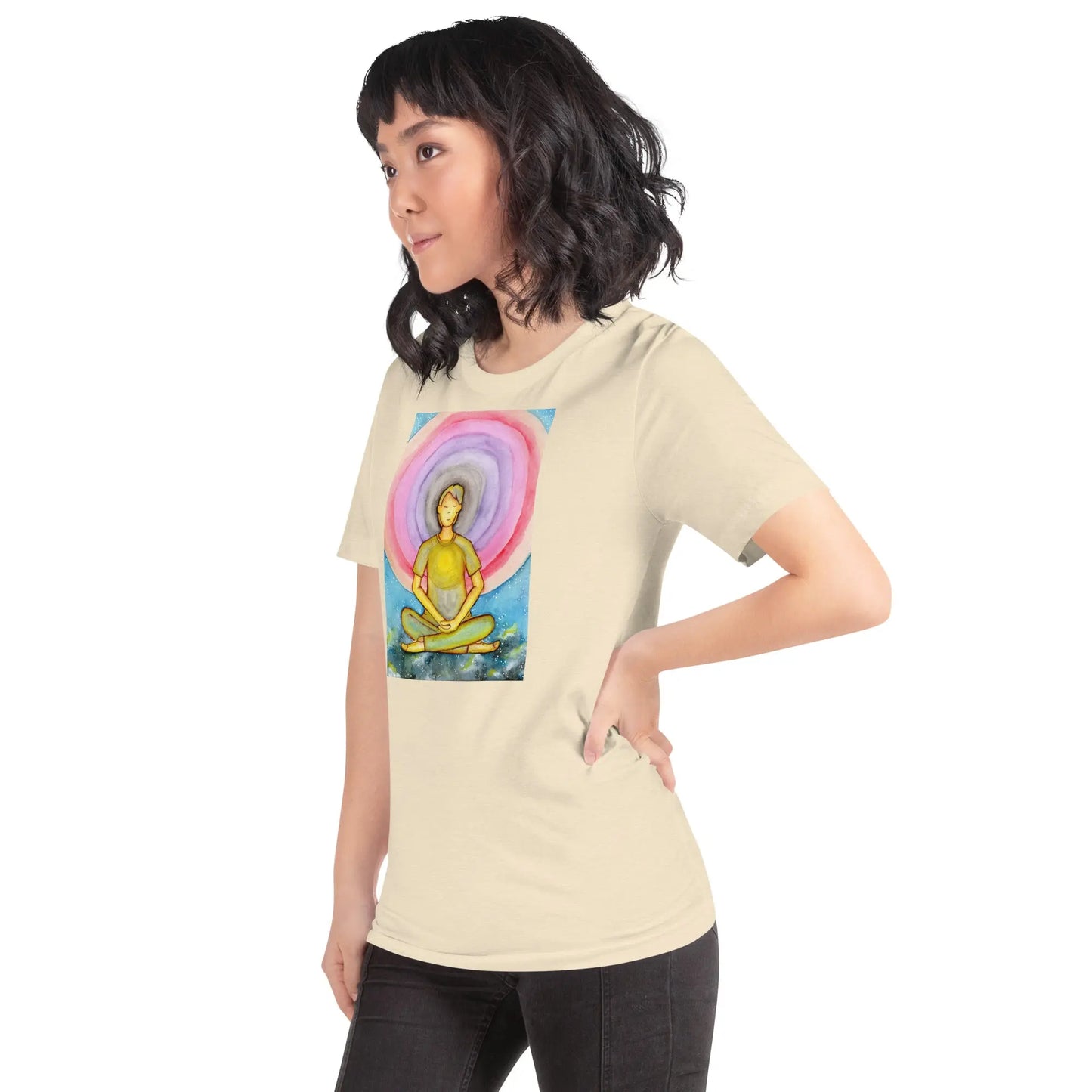 Unisex Staple T-Shirt (the opening of the heart chakra)