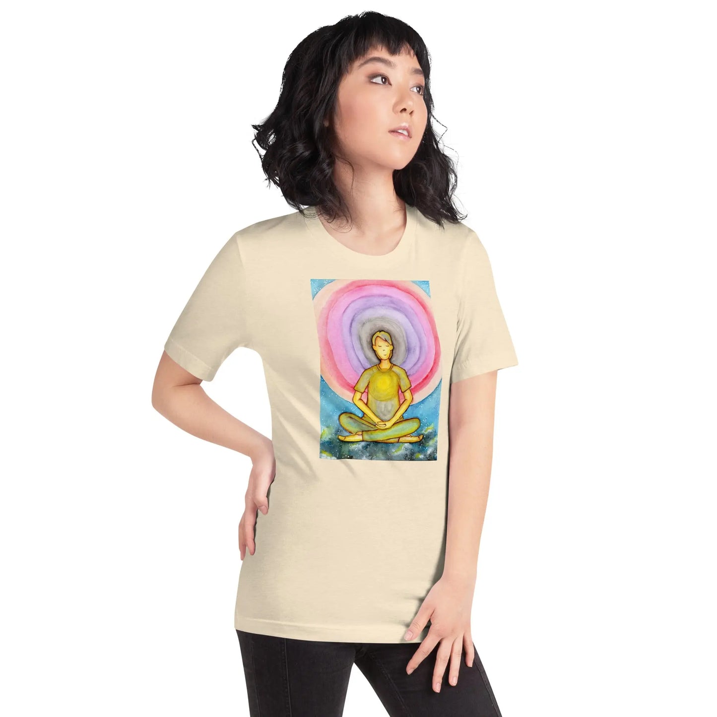 Unisex Staple T-Shirt (the opening of the heart chakra)