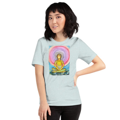 Unisex Staple T-Shirt (the opening of the heart chakra)