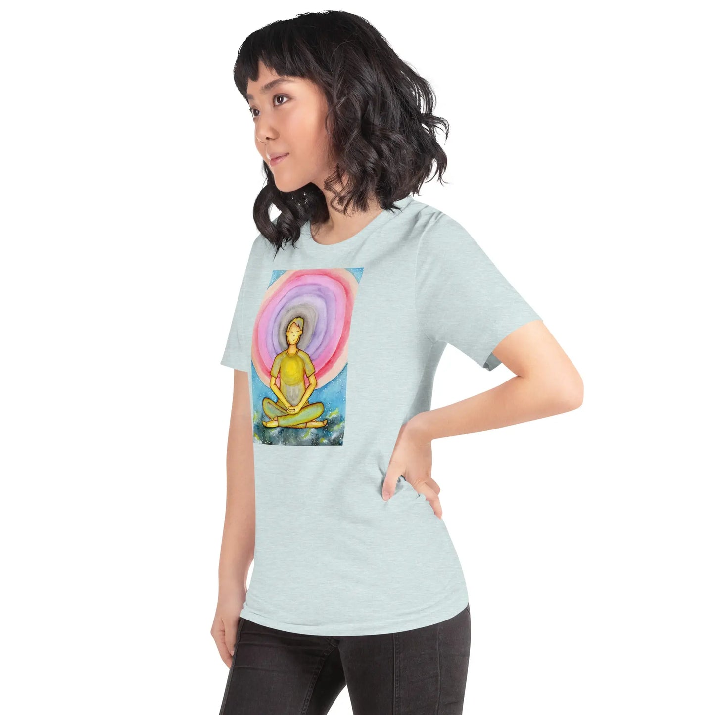 Unisex Staple T-Shirt (the opening of the heart chakra)