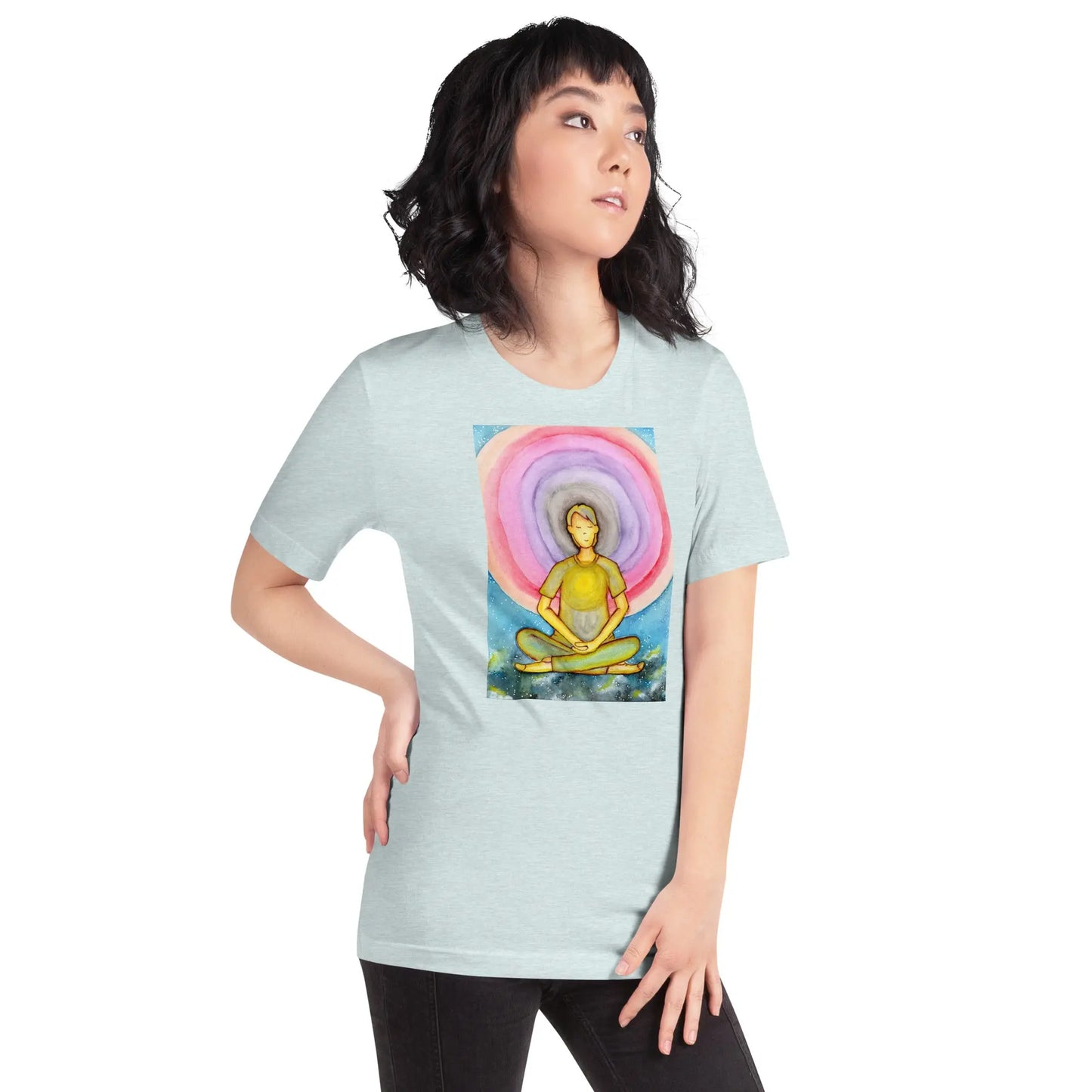 Unisex Staple T-Shirt (the opening of the heart chakra)