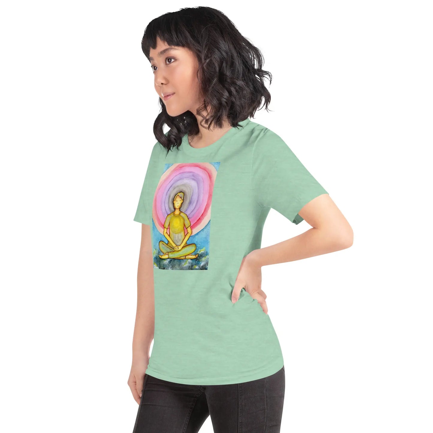 Unisex Staple T-Shirt (the opening of the heart chakra)
