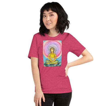 Unisex Staple T-Shirt (the opening of the heart chakra)