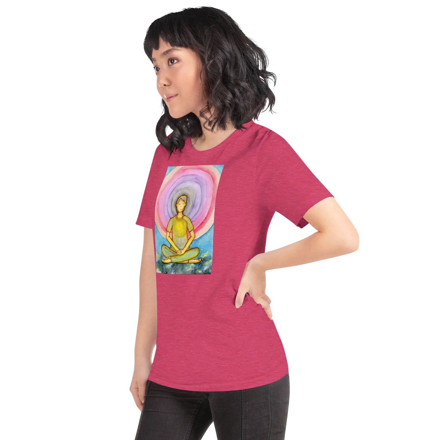 Unisex Staple T-Shirt (the opening of the heart chakra)