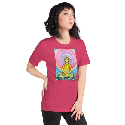 Unisex Staple T-Shirt (the opening of the heart chakra)
