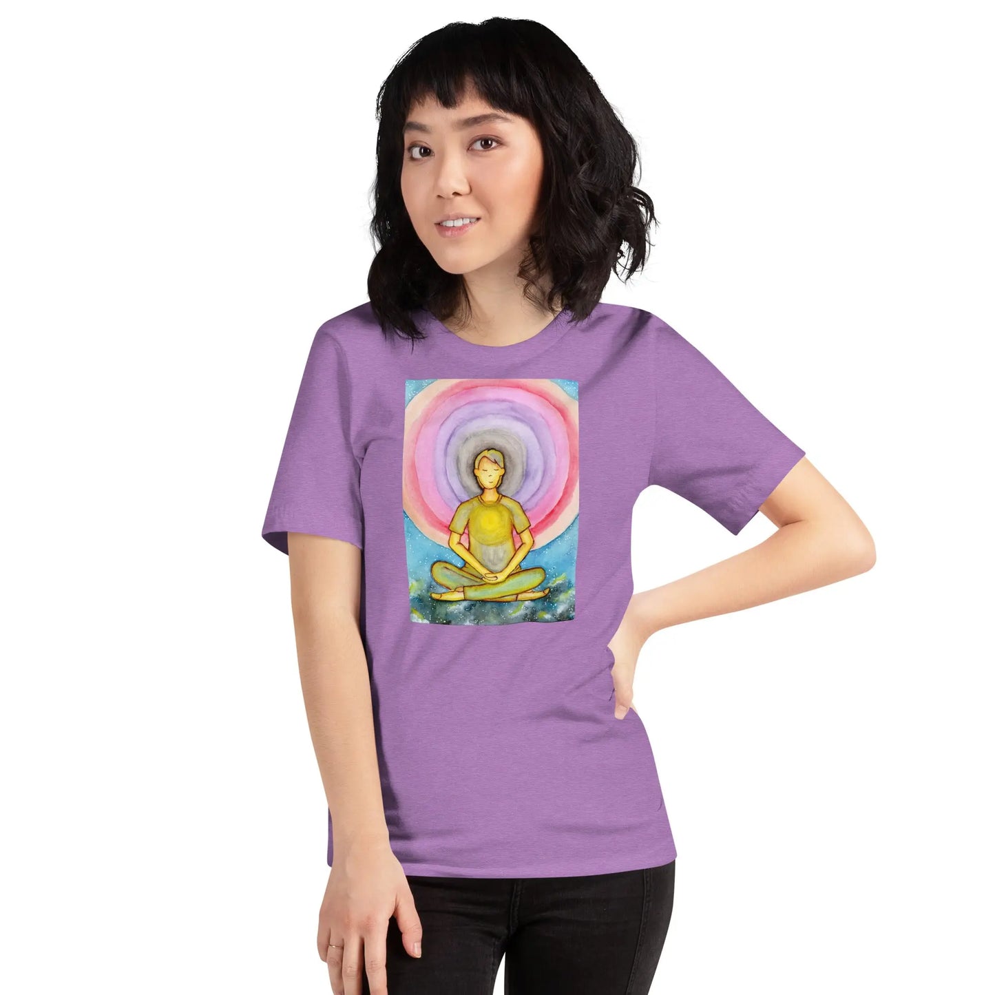 Unisex Staple T-Shirt (the opening of the heart chakra)