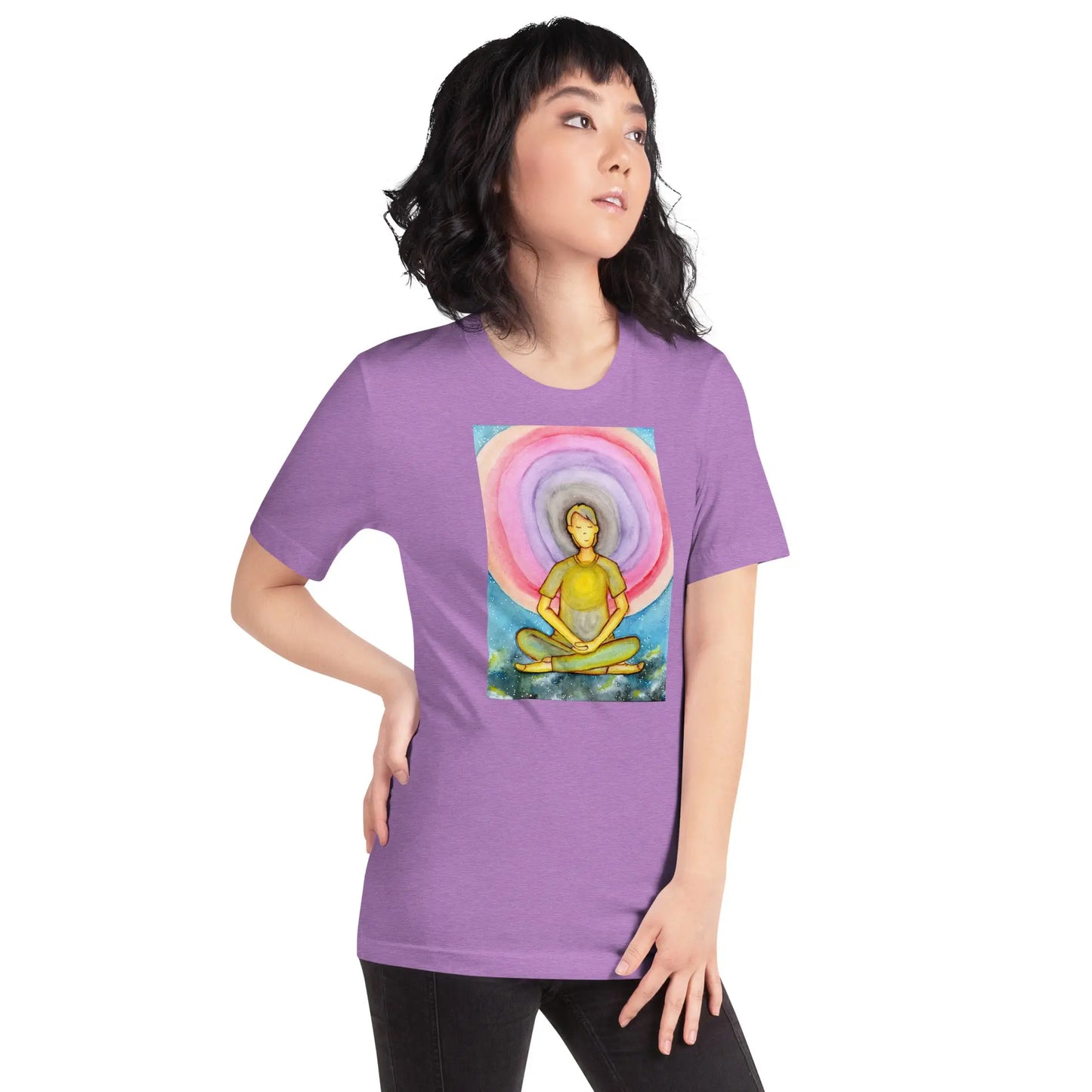 Unisex Staple T-Shirt (the opening of the heart chakra)