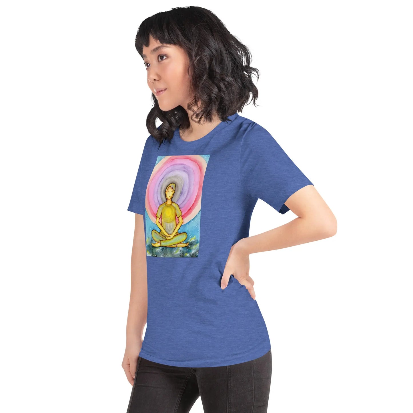 Unisex Staple T-Shirt (the opening of the heart chakra)