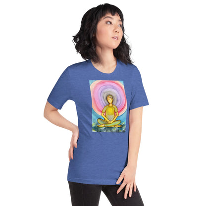 Unisex Staple T-Shirt (the opening of the heart chakra)