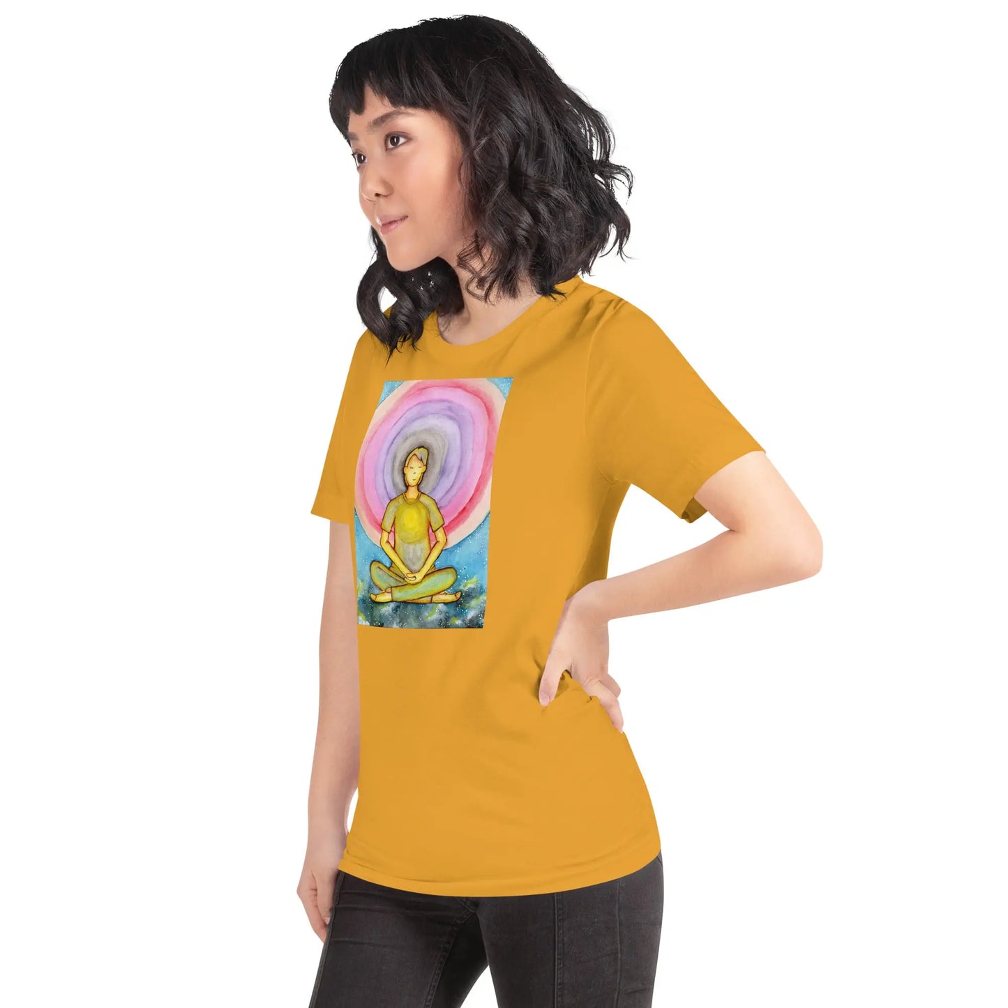 Unisex Staple T-Shirt (the opening of the heart chakra)