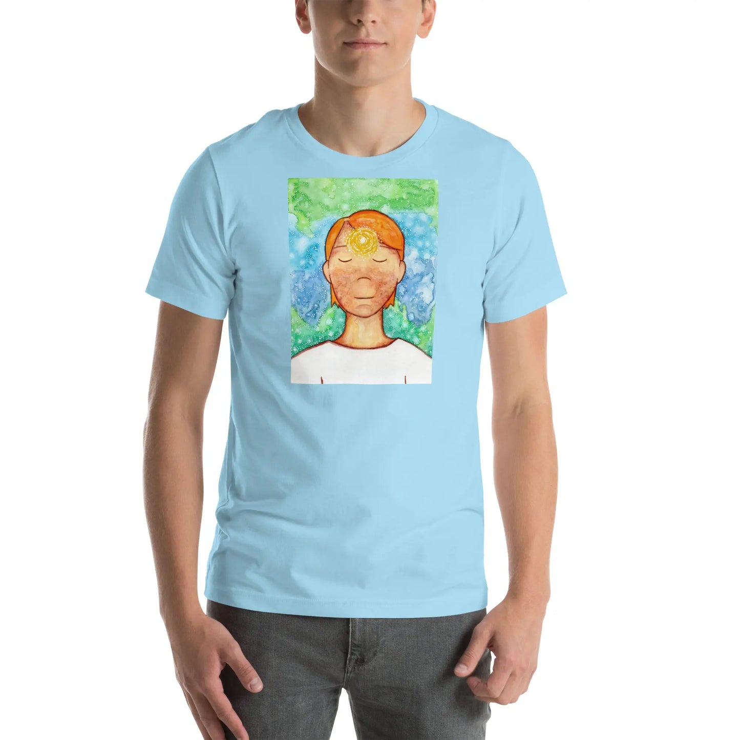 Unisex Staple T-Shirt (the brow chakra)