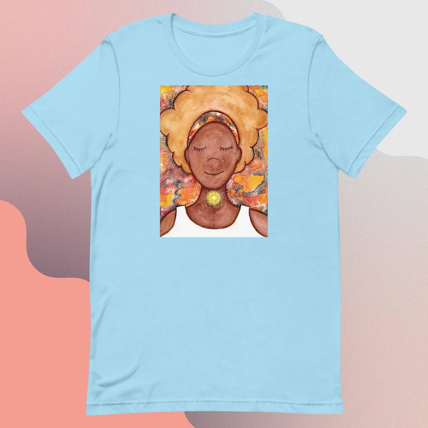 Unisex Staple T-Shirt (the throat chakra)