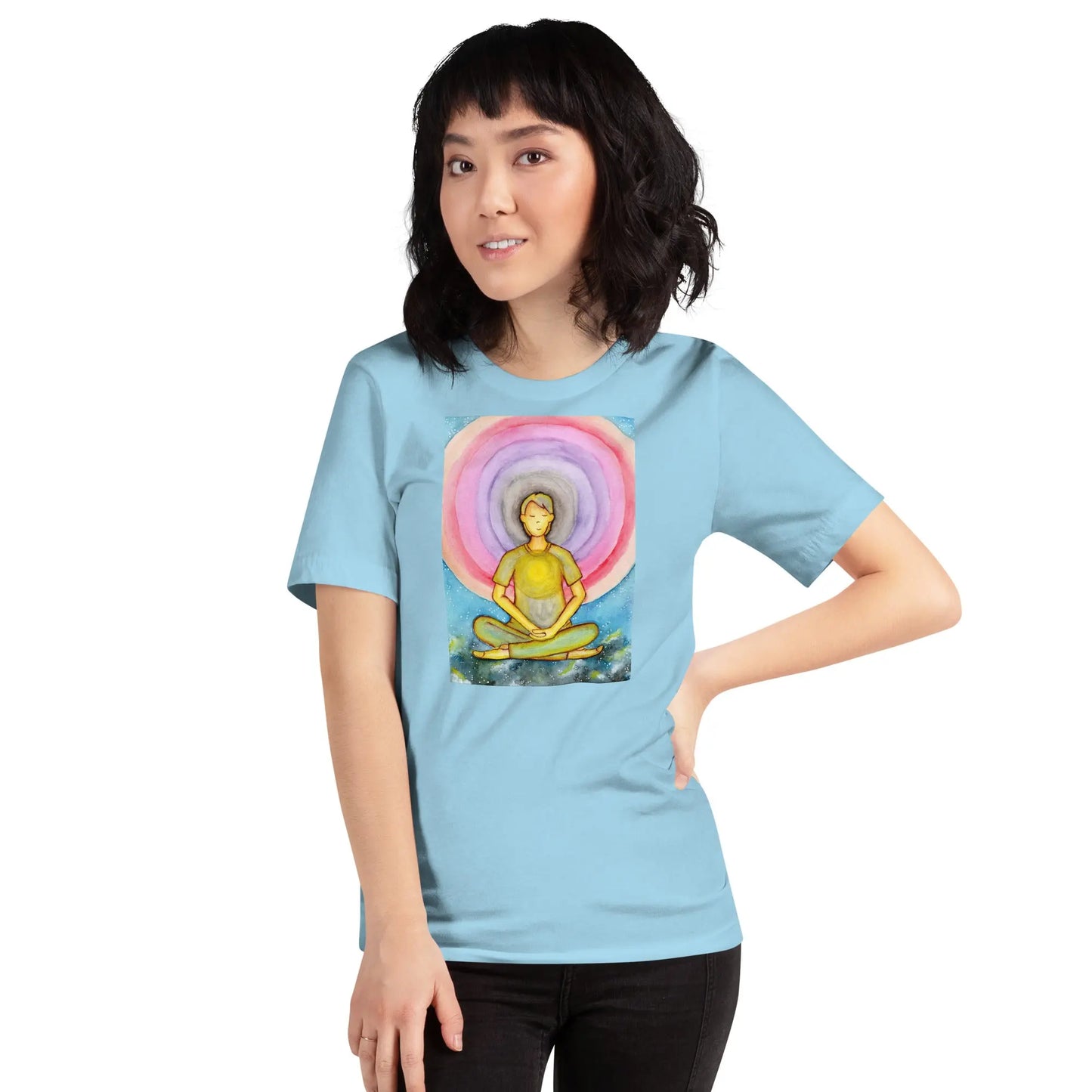 Unisex Staple T-Shirt (the opening of the heart chakra)