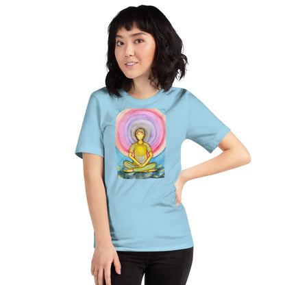 Unisex Staple T-Shirt (the opening of the heart chakra)