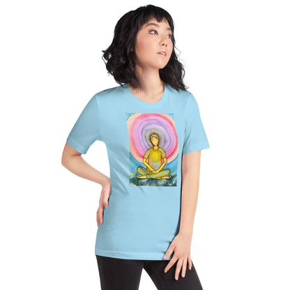 Unisex Staple T-Shirt (the opening of the heart chakra)