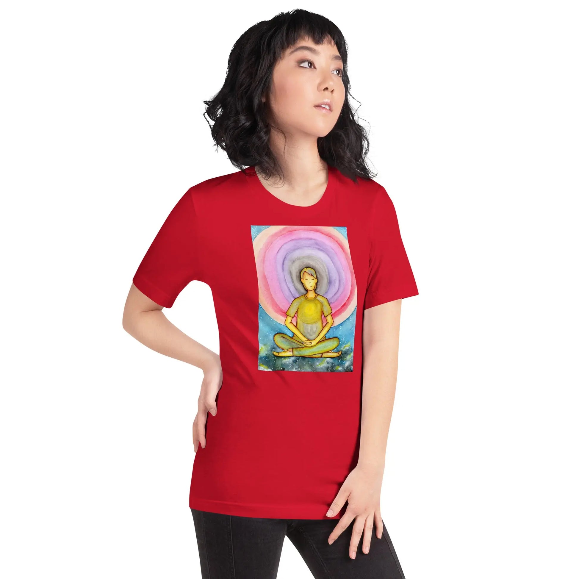 Unisex Staple T-Shirt (the opening of the heart chakra)