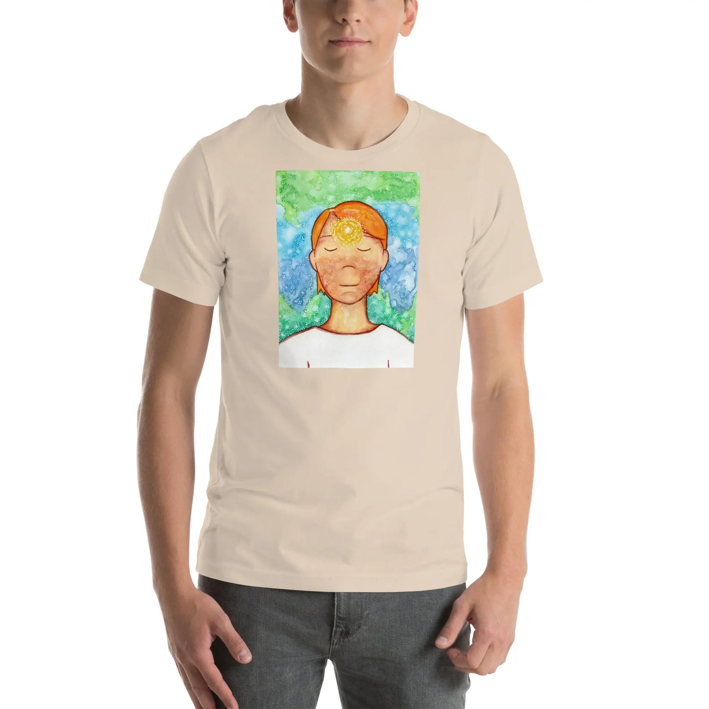 Unisex Staple T-Shirt (the brow chakra)