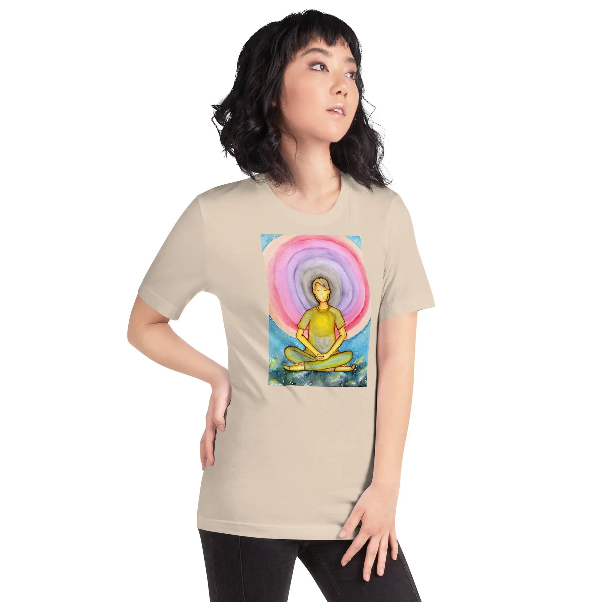 Unisex Staple T-Shirt (the opening of the heart chakra)