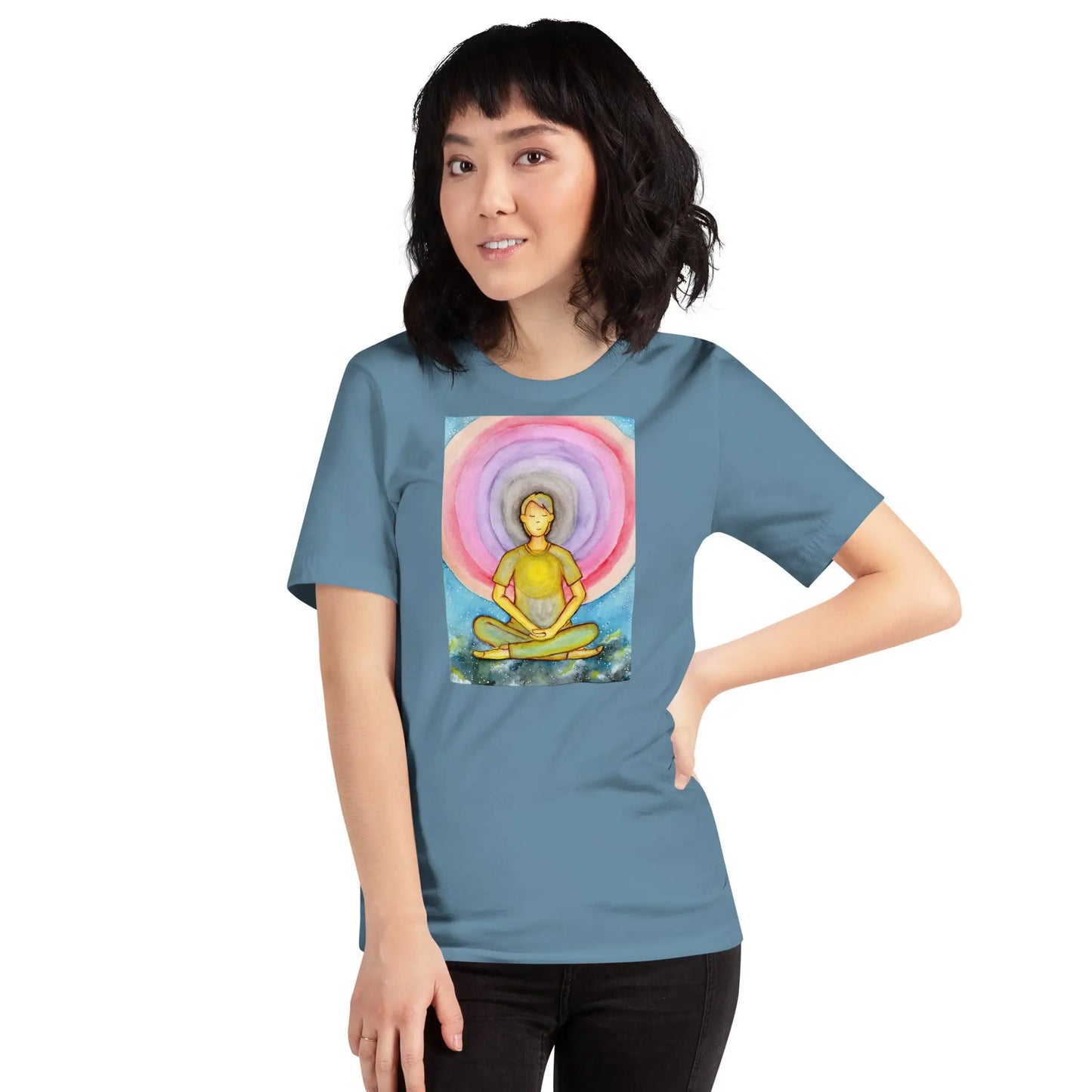 Unisex Staple T-Shirt (the opening of the heart chakra)