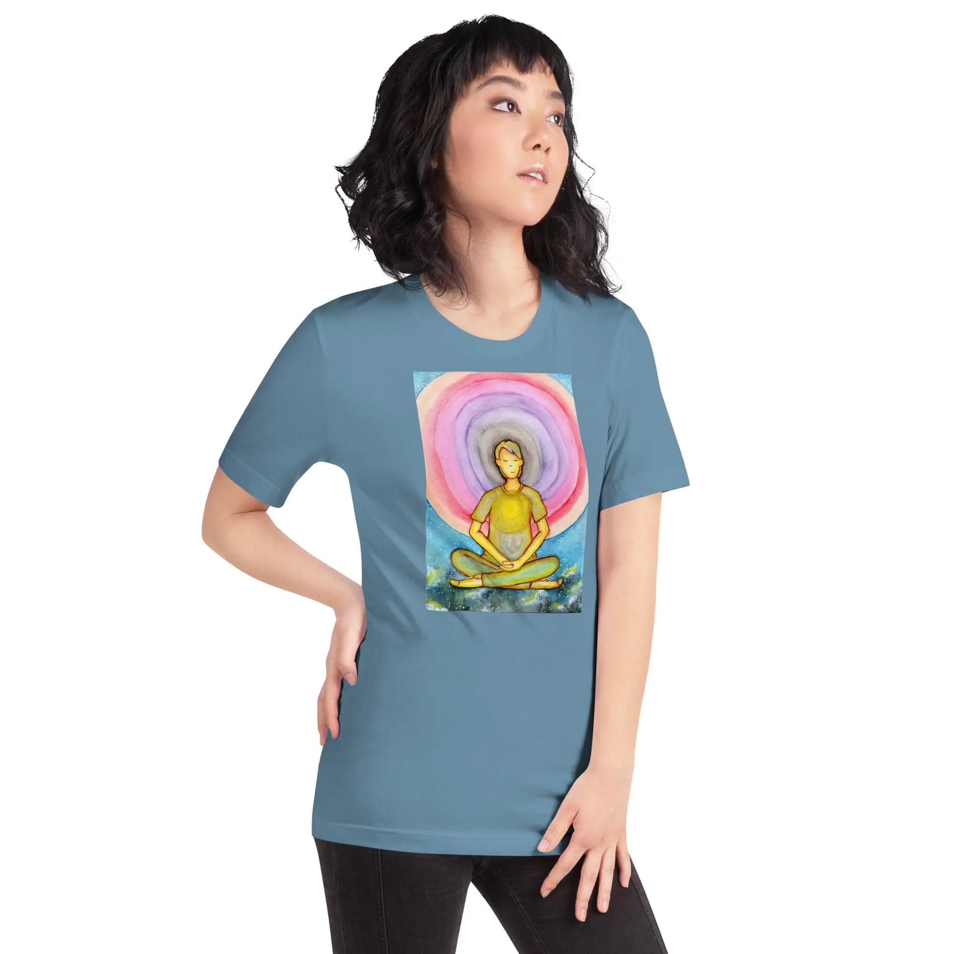 Unisex Staple T-Shirt (the opening of the heart chakra)