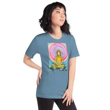 Unisex Staple T-Shirt (the opening of the heart chakra)