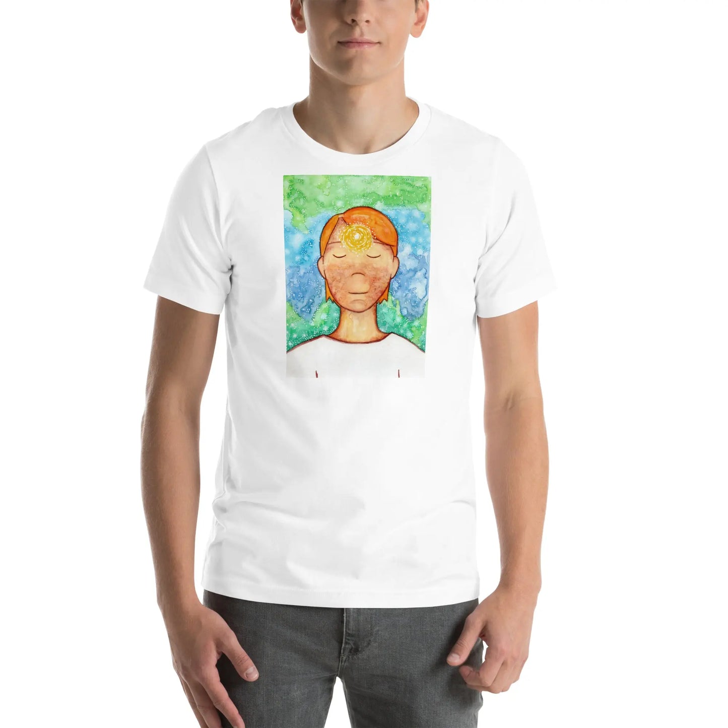 Unisex Staple T-Shirt (the brow chakra)