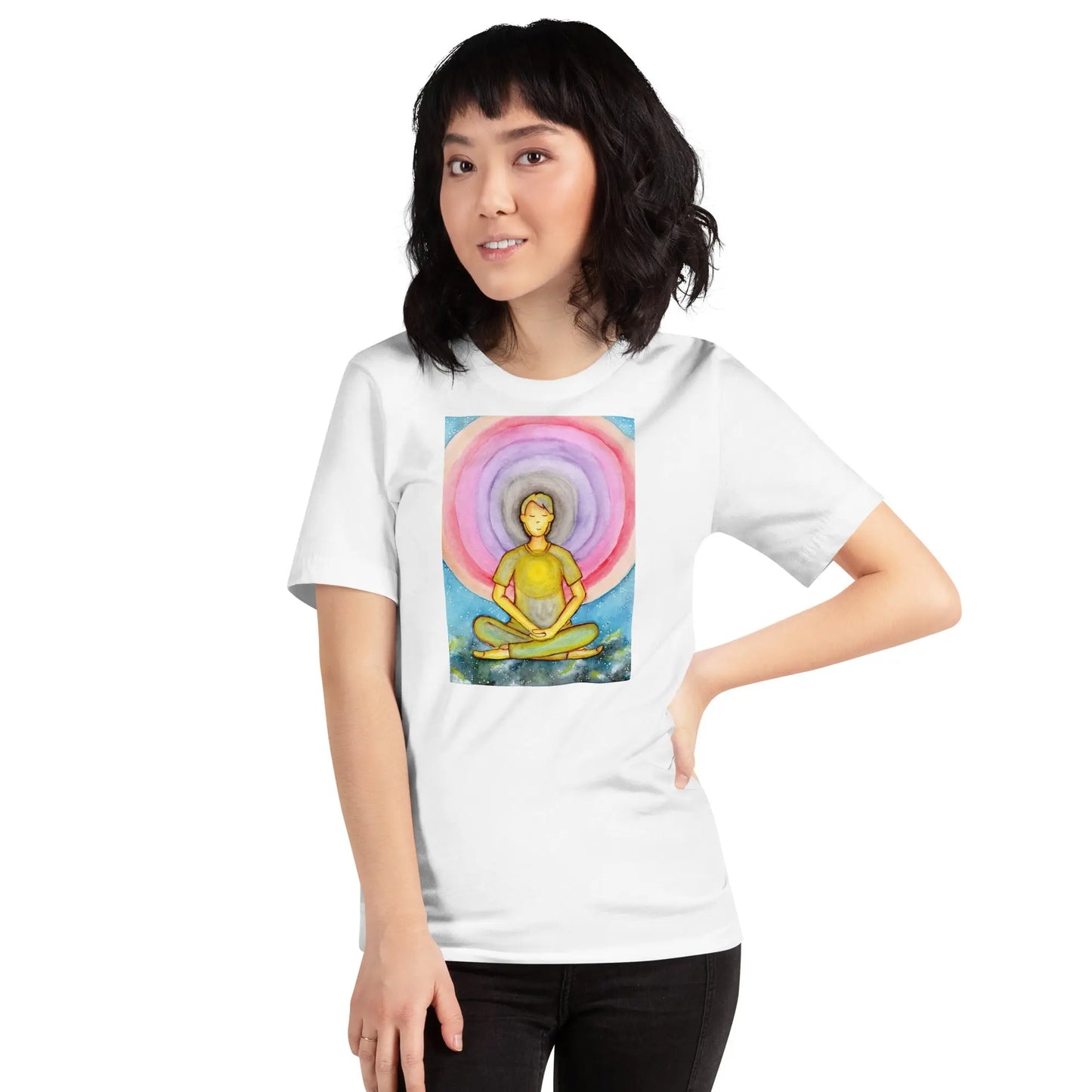 Unisex Staple T-Shirt (the opening of the heart chakra)