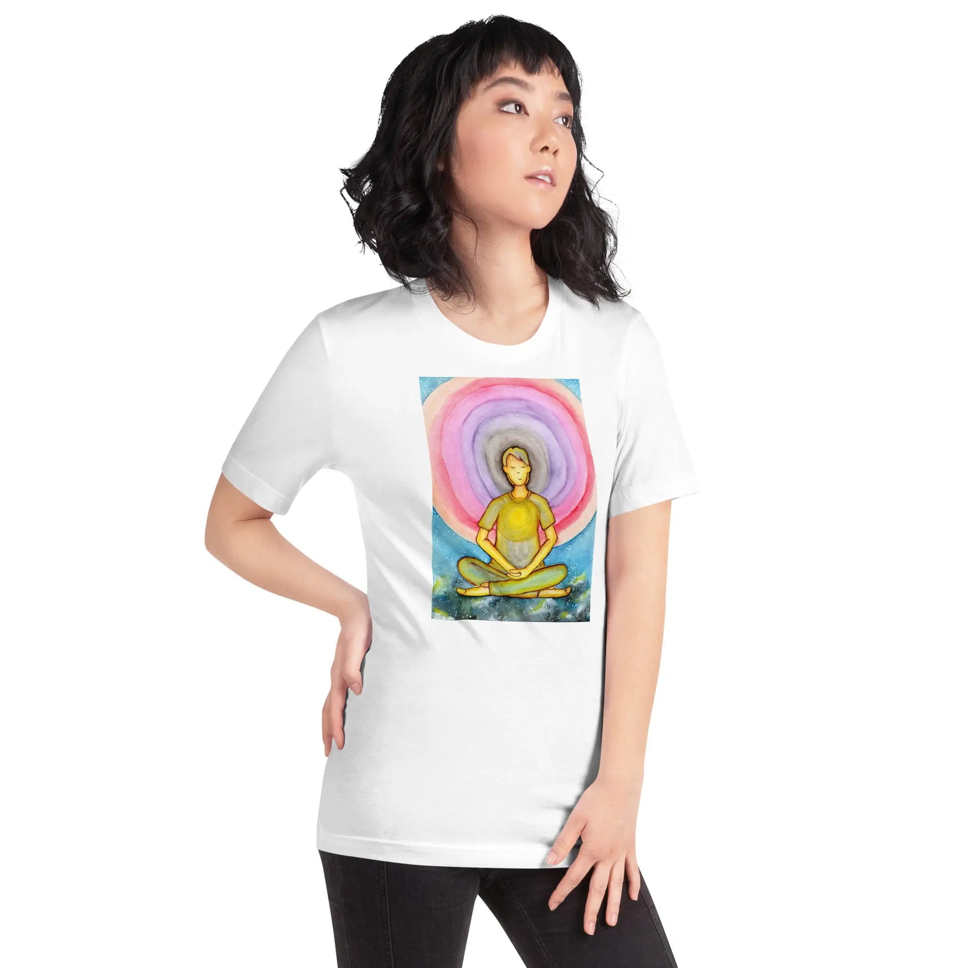Unisex Staple T-Shirt (the opening of the heart chakra)