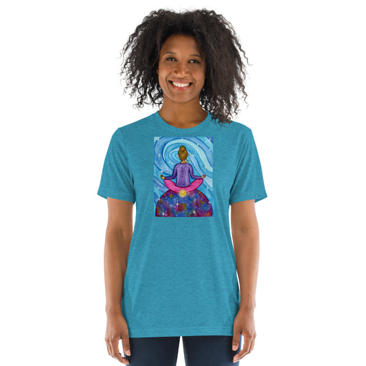 Unisex Tri-Blend T-Shirt (the root chakra)