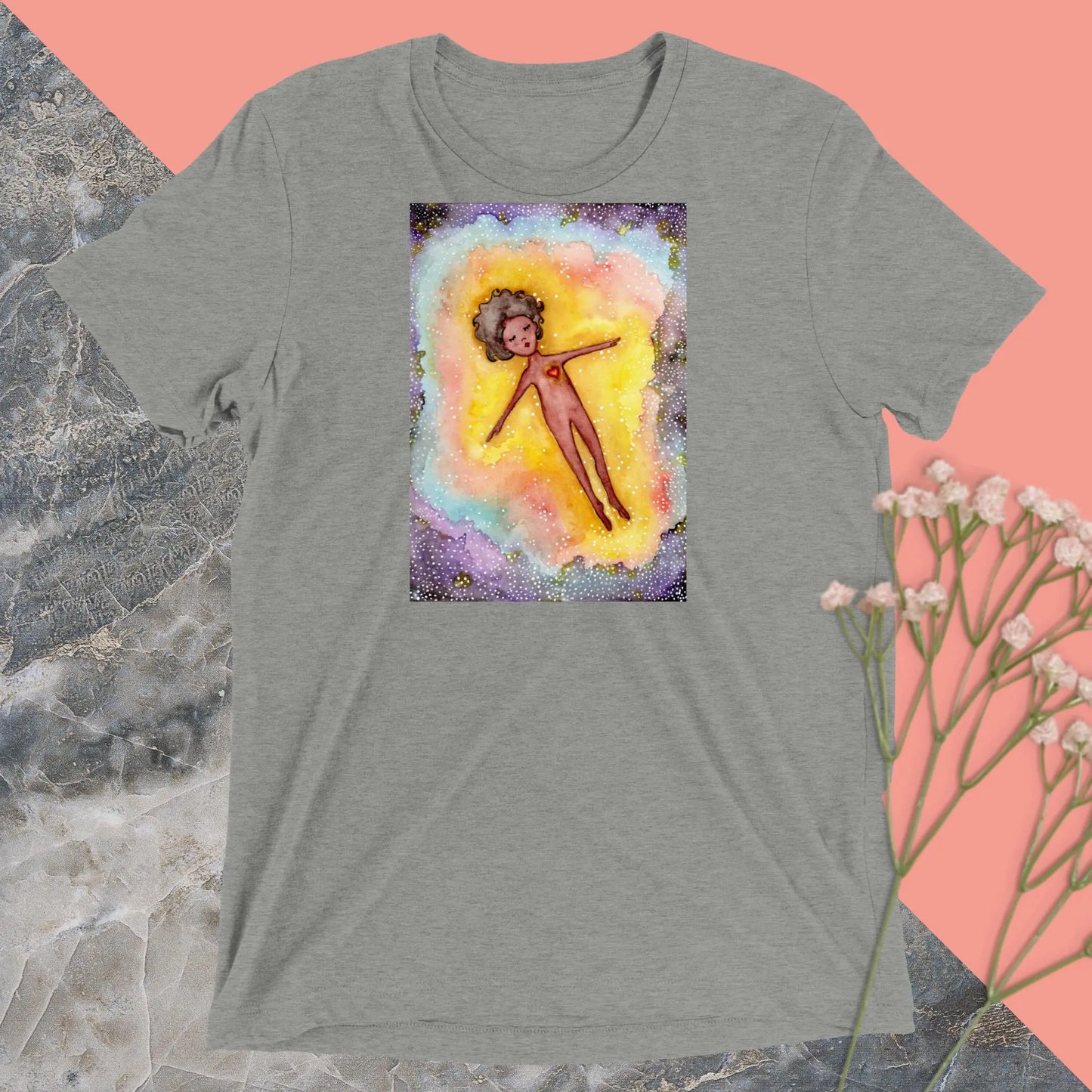 Unisex Tri-Blend T-shirt (the astral body)