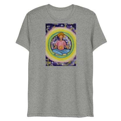 Unisex Tri-Blend T-Shirt (the solar plexus chakra)