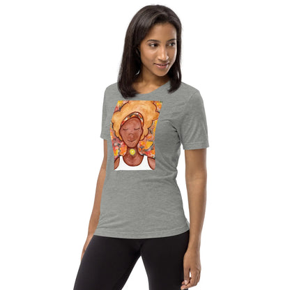 Unisex Tri-Blend T-shirt (the throat chakra)