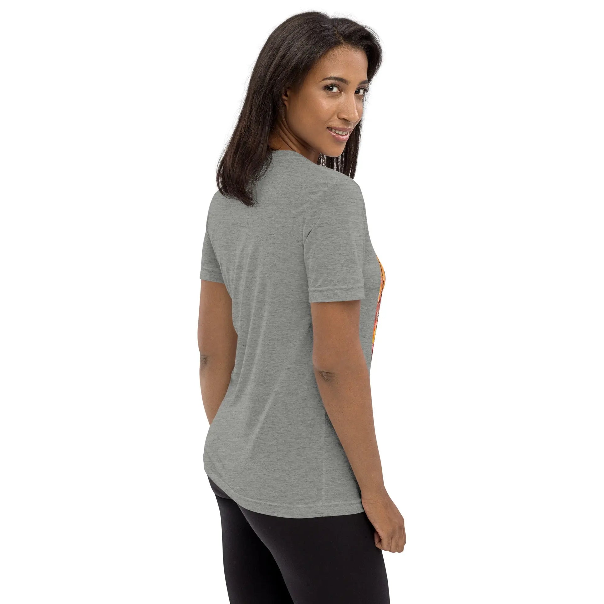 Unisex Tri-Blend T-shirt (the throat chakra)