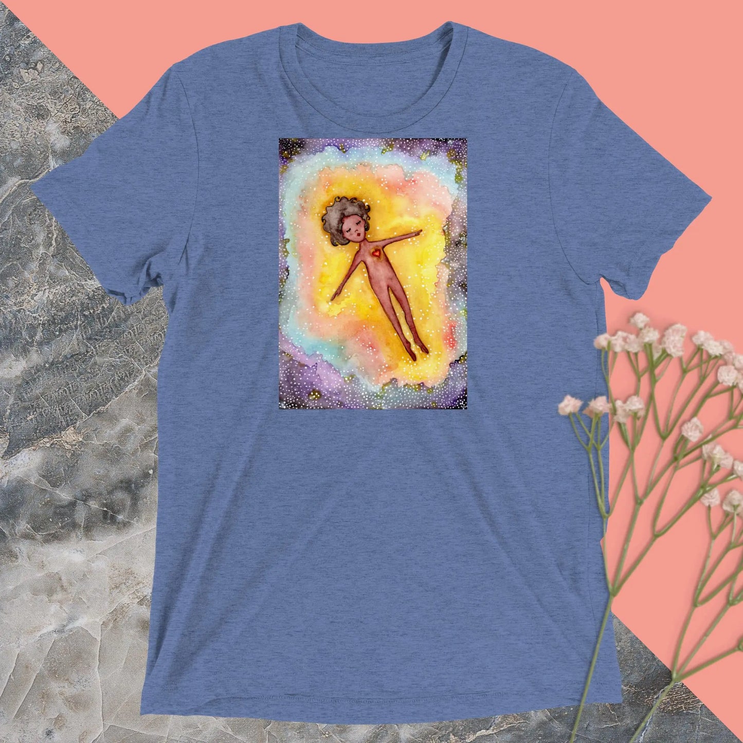 Unisex Tri-Blend T-shirt (the astral body)