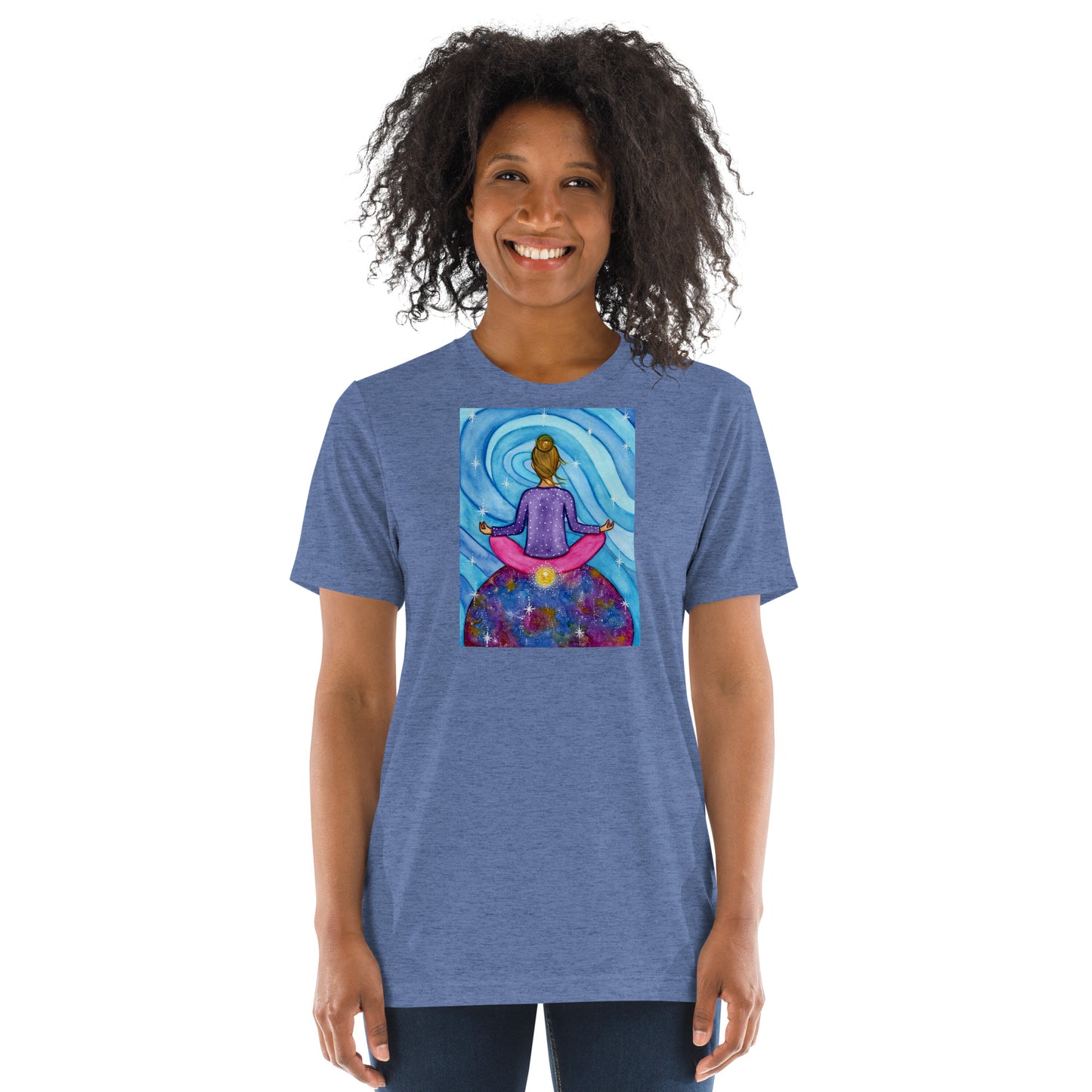 Unisex Tri-Blend T-Shirt (the root chakra)