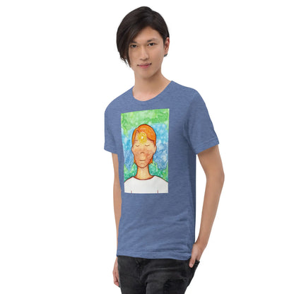 Unisex Tri-Blend T-shirt (the brow chakra)
