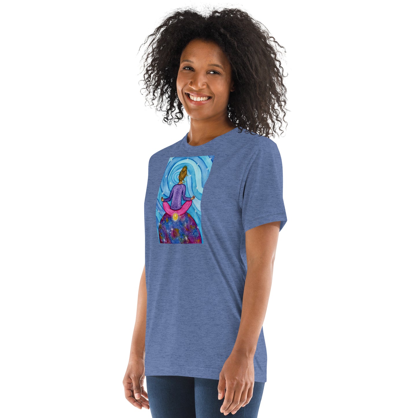 Unisex Tri-Blend T-Shirt (the root chakra)