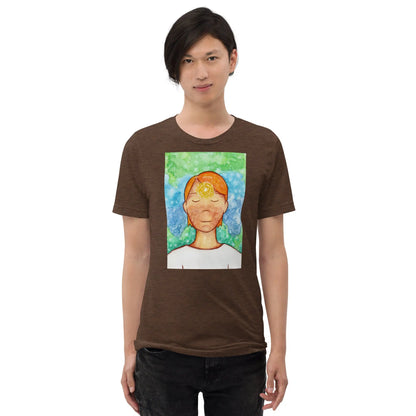 Unisex Tri-Blend T-shirt (the brow chakra)